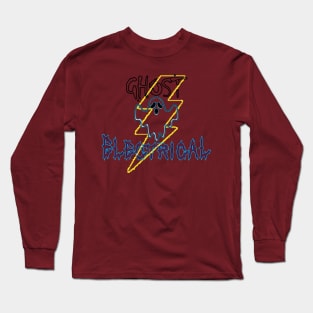 ghost electrical Long Sleeve T-Shirt